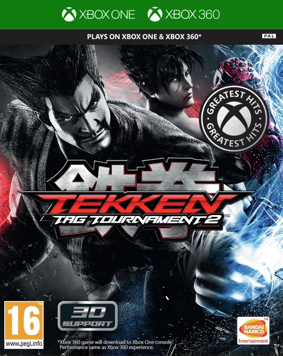 Игра Tekken: Tag Tournament 2 (XBox 360, Xbox One, Английская версия)