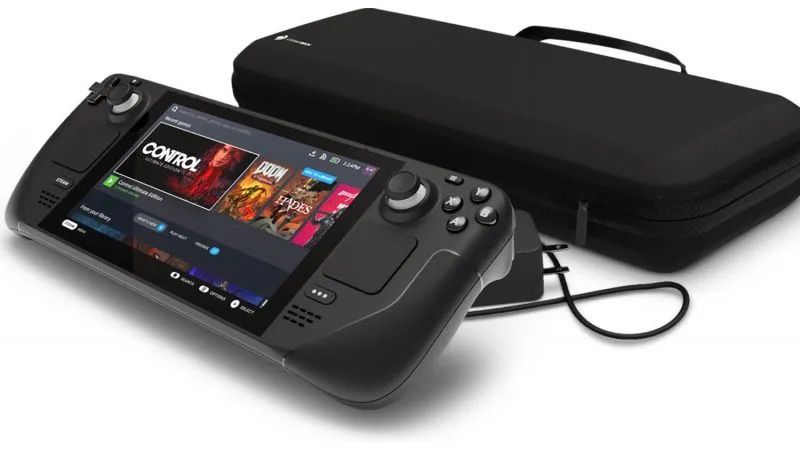 Игровая приставка Valve Steam Deck LCD (DualBoot: Windows 11 + SteamOs) 64 ГБ (апгрейд) SSD с дополнительным радиатором SSD