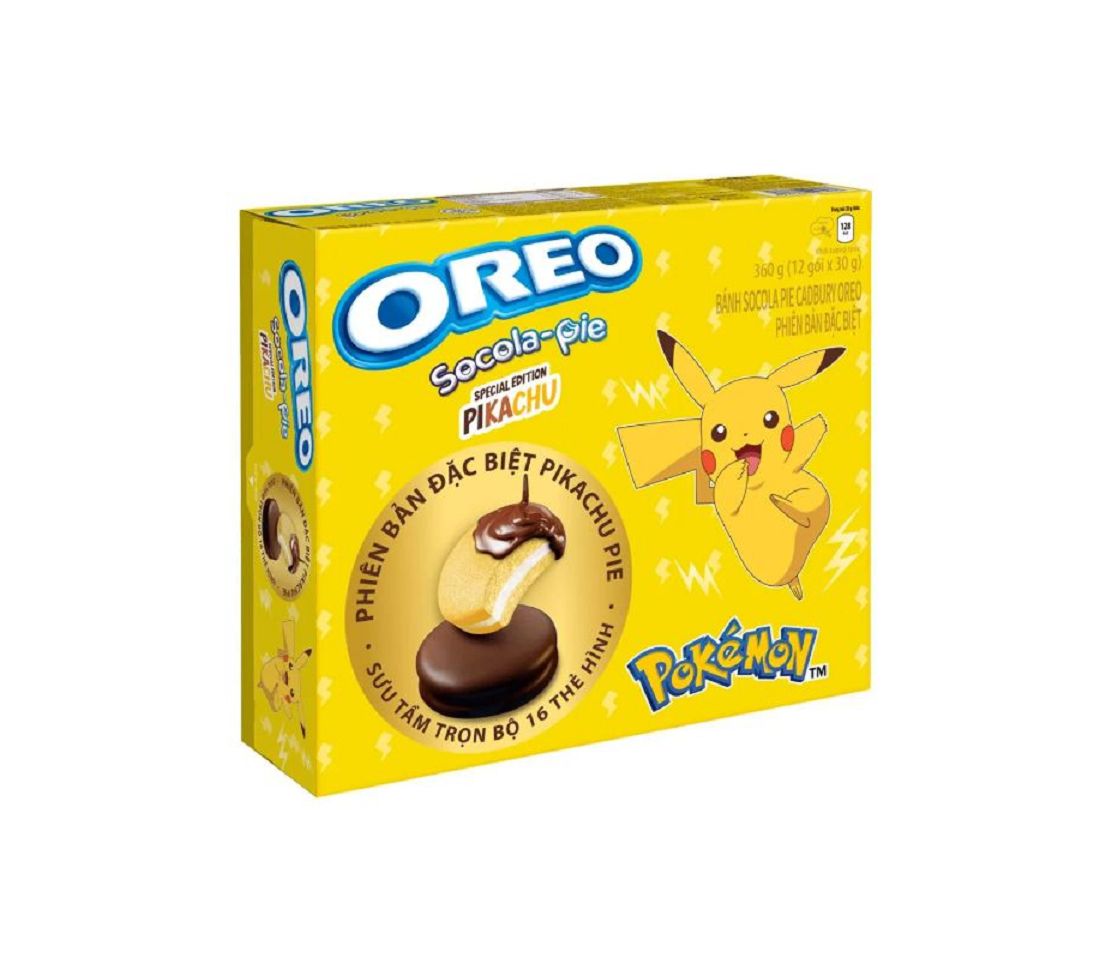 Погрузитесь в мир сладостей с печеньем Oreo Pokemon <b>Socola</b>-pie Pikachu