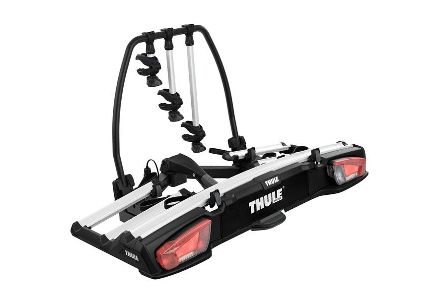 Велобагажник на автомобиль Thule Velospace XT 939 для 3-х велосипедов на фаркоп.