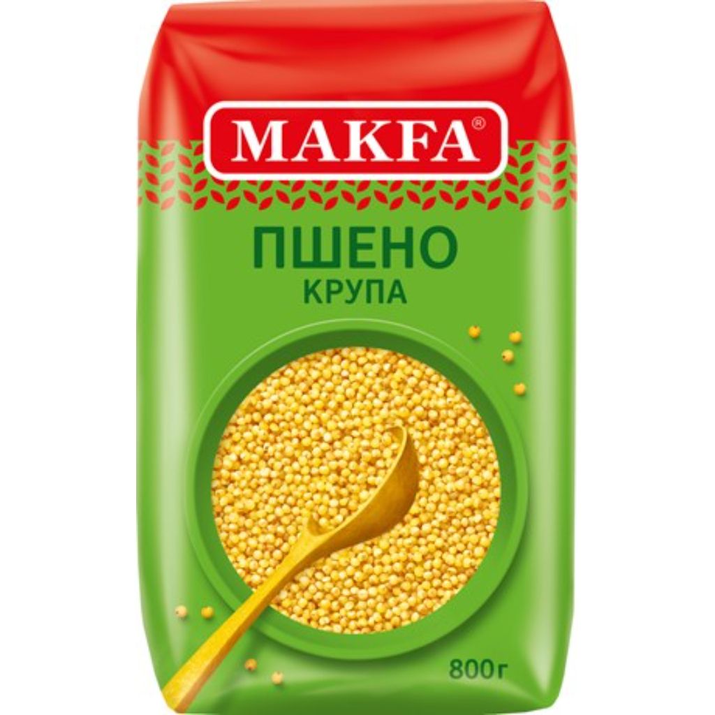 Крупа Макфа пшено шлифованное, 800г