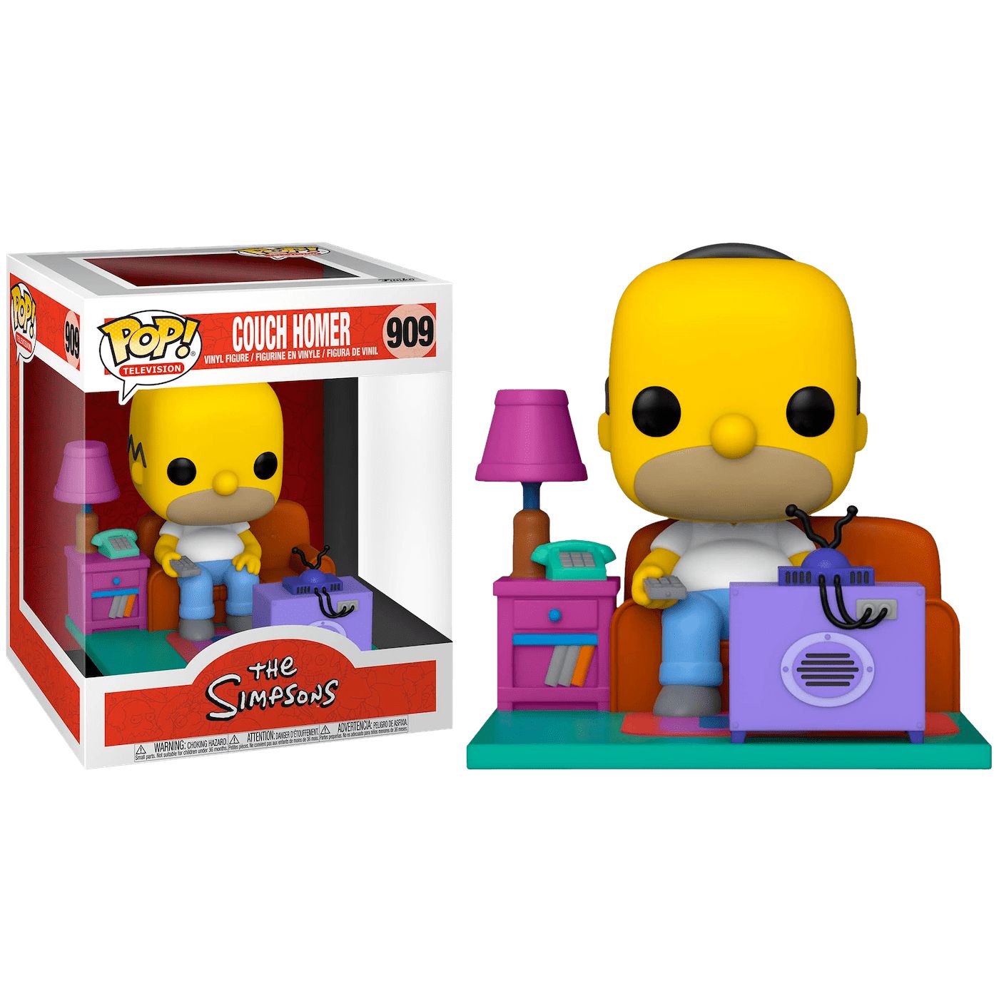 ФигуркиFunkoPop!Simpsons:CouchHomerDeluxe(ФанкоПопГомернадиванеизмультсериалаСимпсоны)