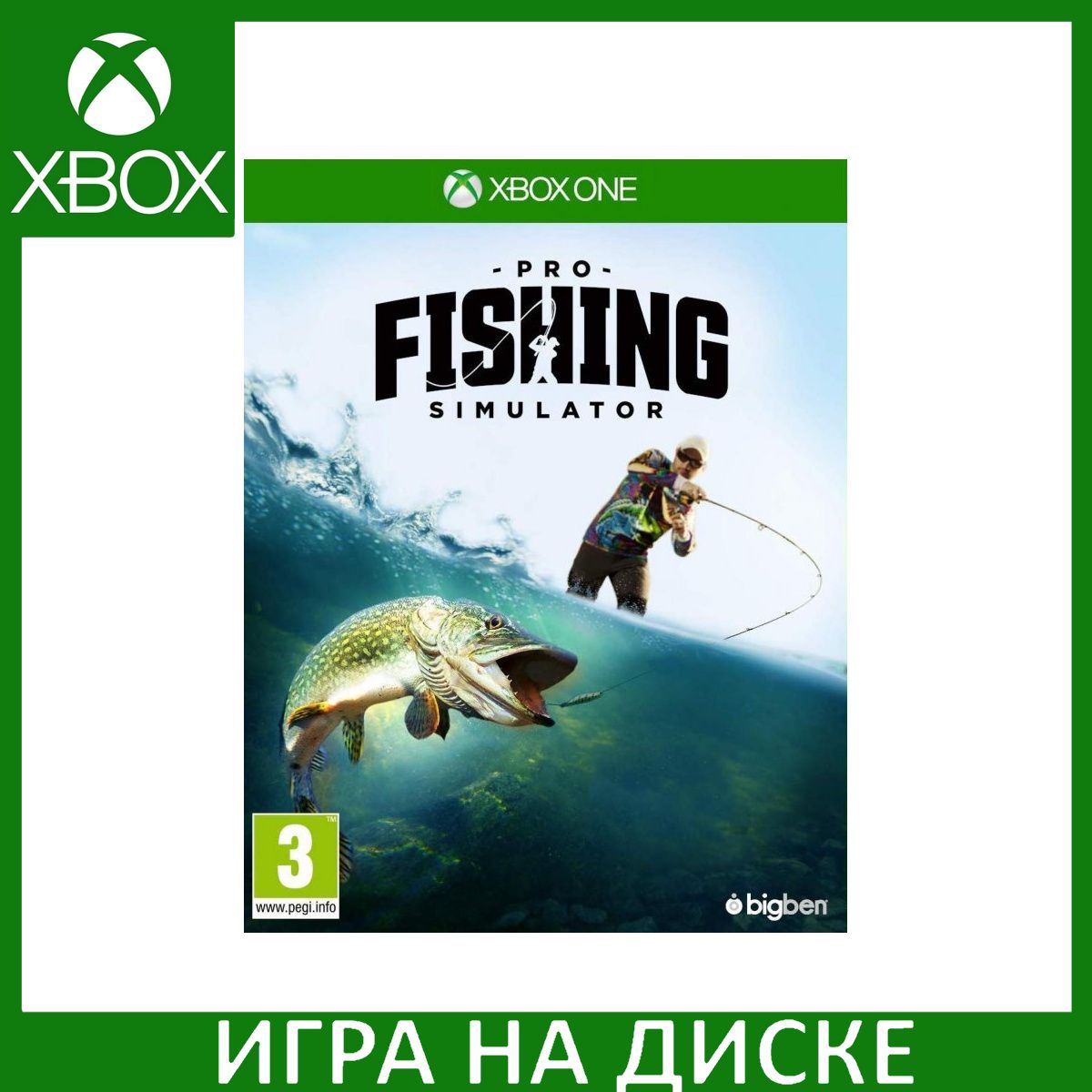 Игра Pro Fishing Simulator Xbox One Диск на Xbox One