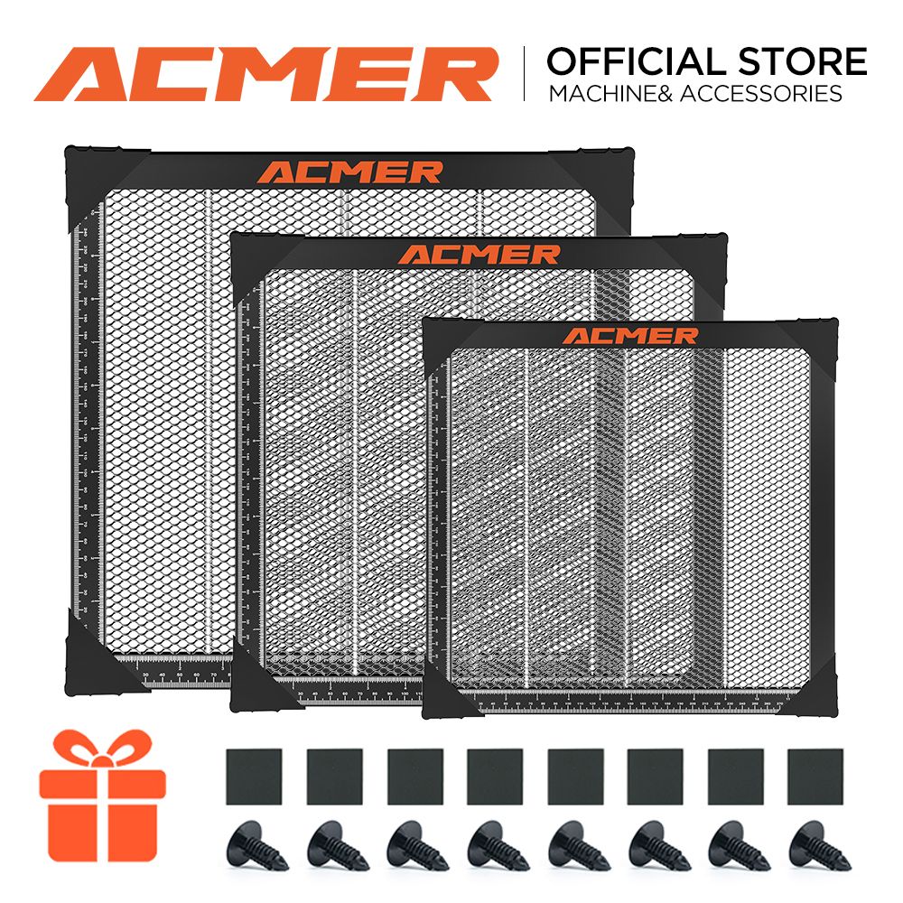 ACMER Лазерный сотовый рабочий стол 440x440 для лазерной гравировки сотовой панели