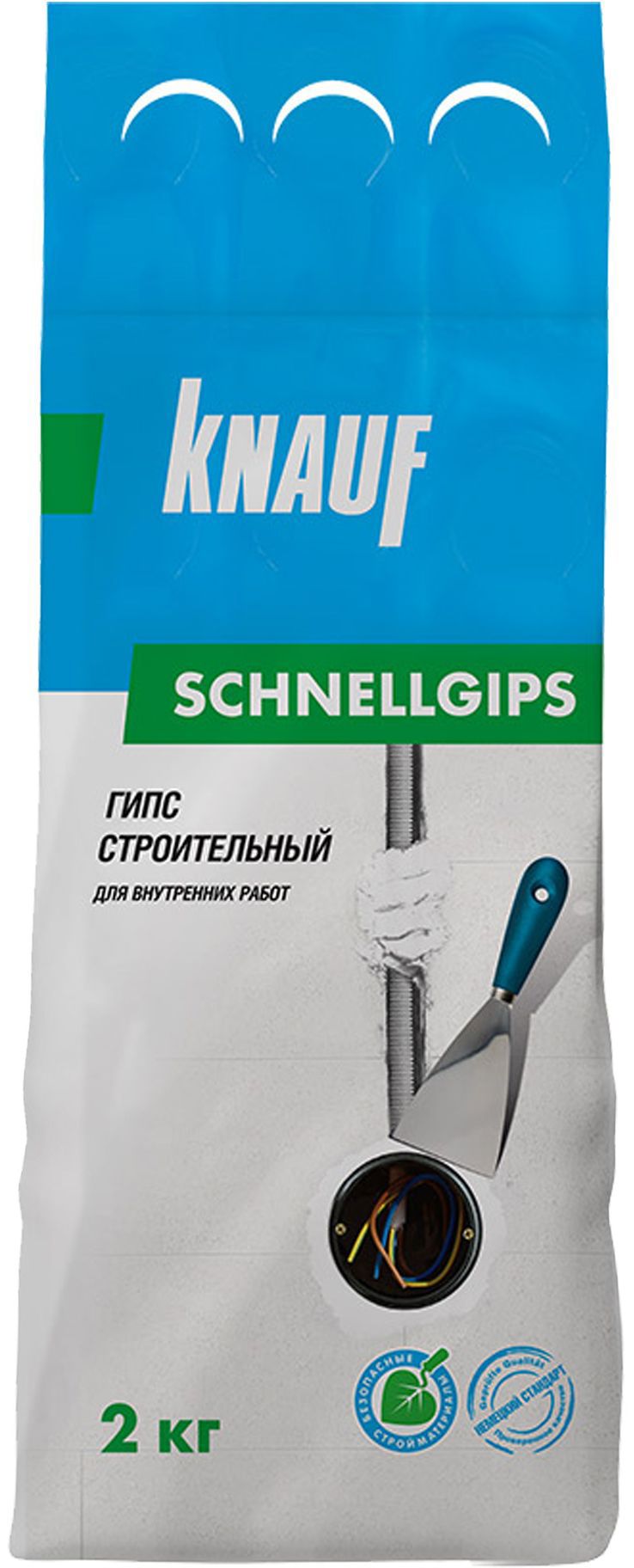 Гипс KNAUF Шнельгипс 2 кг