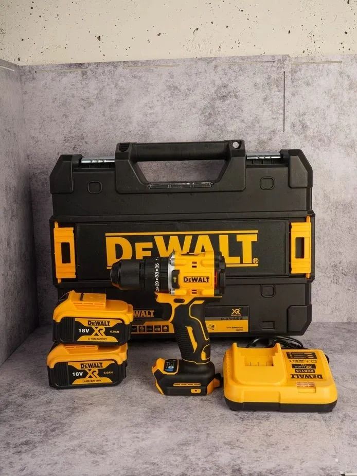 ШуруповертаккумуляторныйбесщеточныйударныйDewalt18v,дрель-шуруповертаккумуляторнаяударная