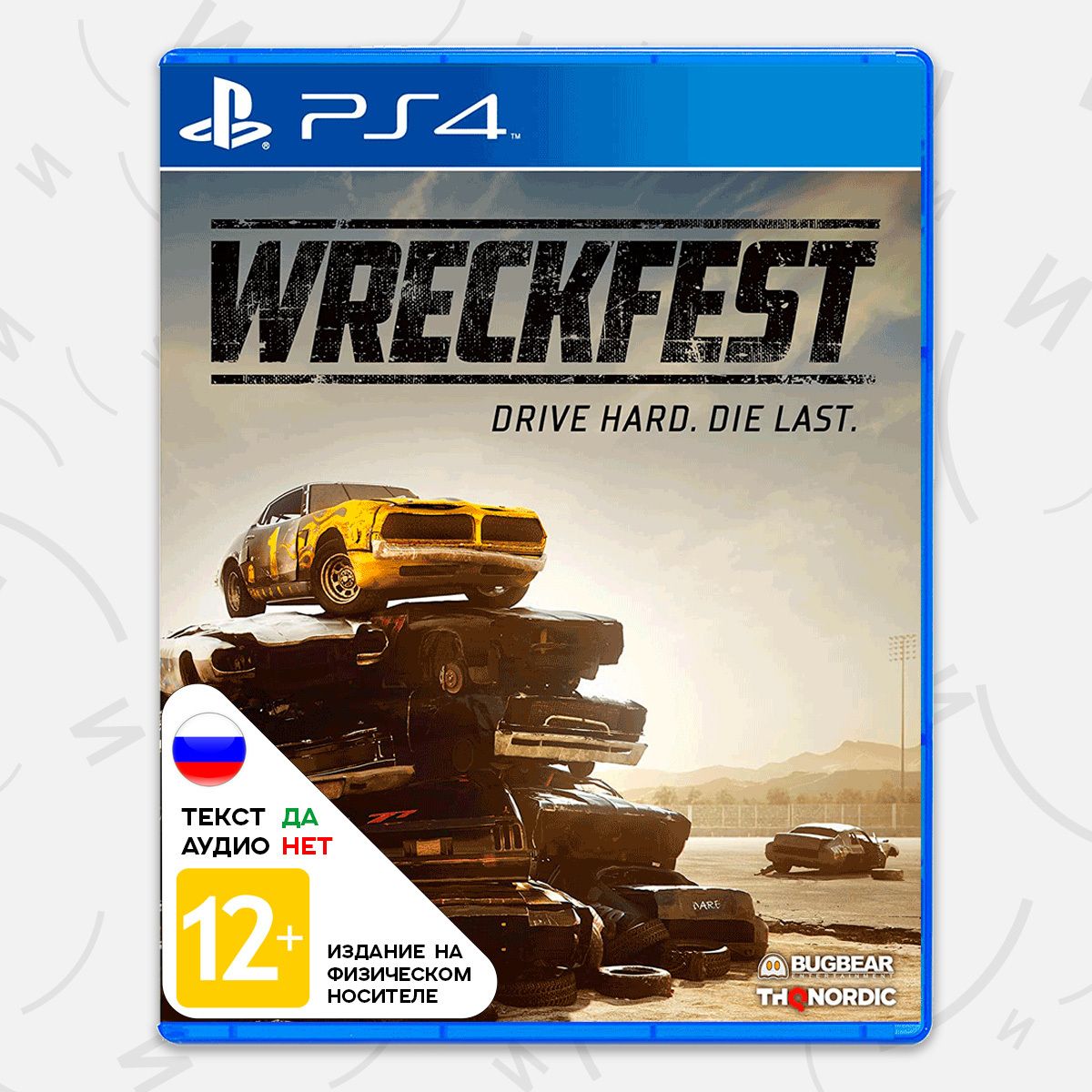 Игра Wreckfest (PS4, русские субтитры)