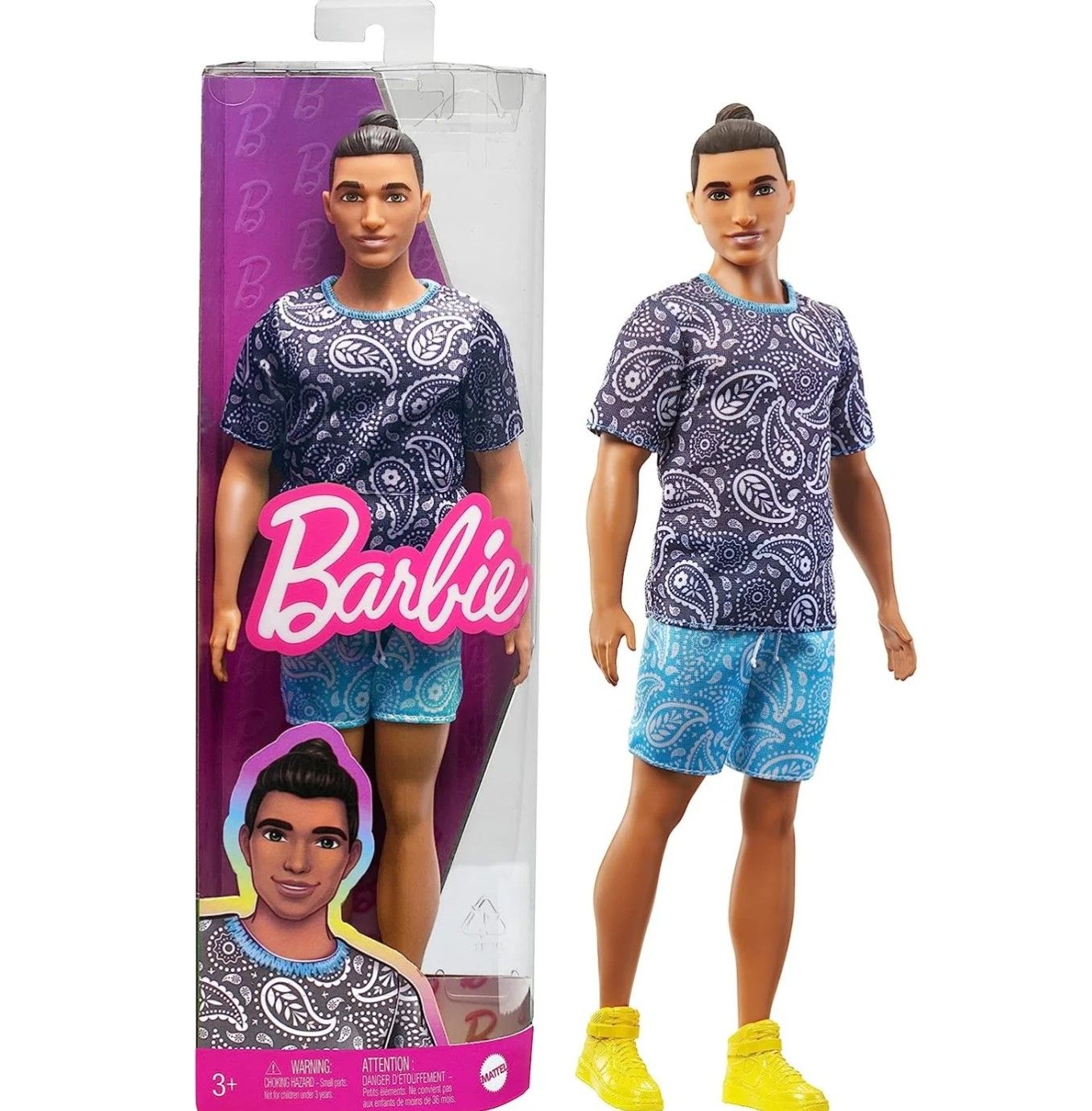 Кукла Барби Кен, игрушка Mattel Barbie кукла для девочки DWK44_HPF80