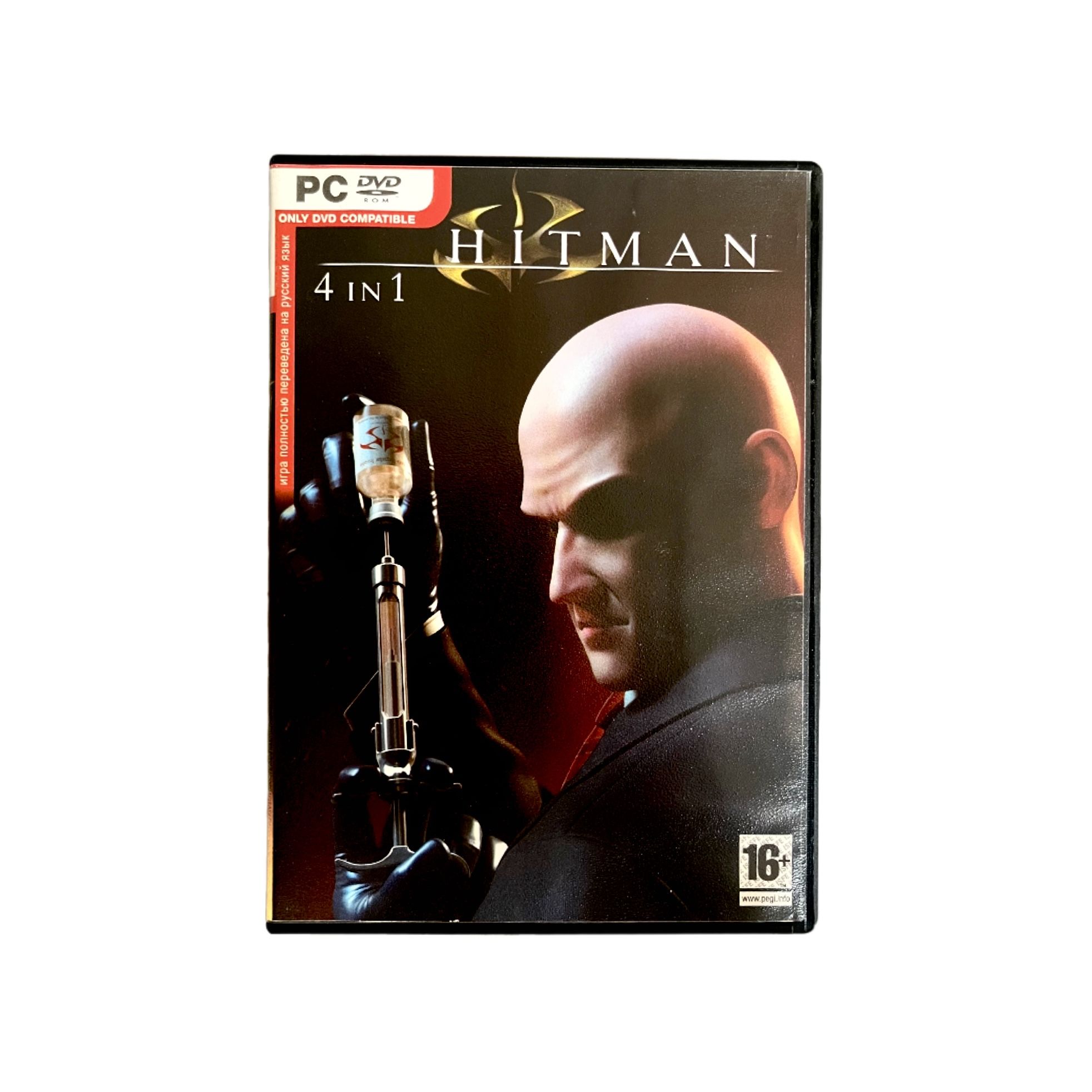 Игра Игра PC Антология Hitman (Хитман) Codename 47, Silent Assasin, Contracts, Blood Money (Шутер, Экшн, 2000-2006, Eidos Interactive) (PC, Windows, Русская версия)