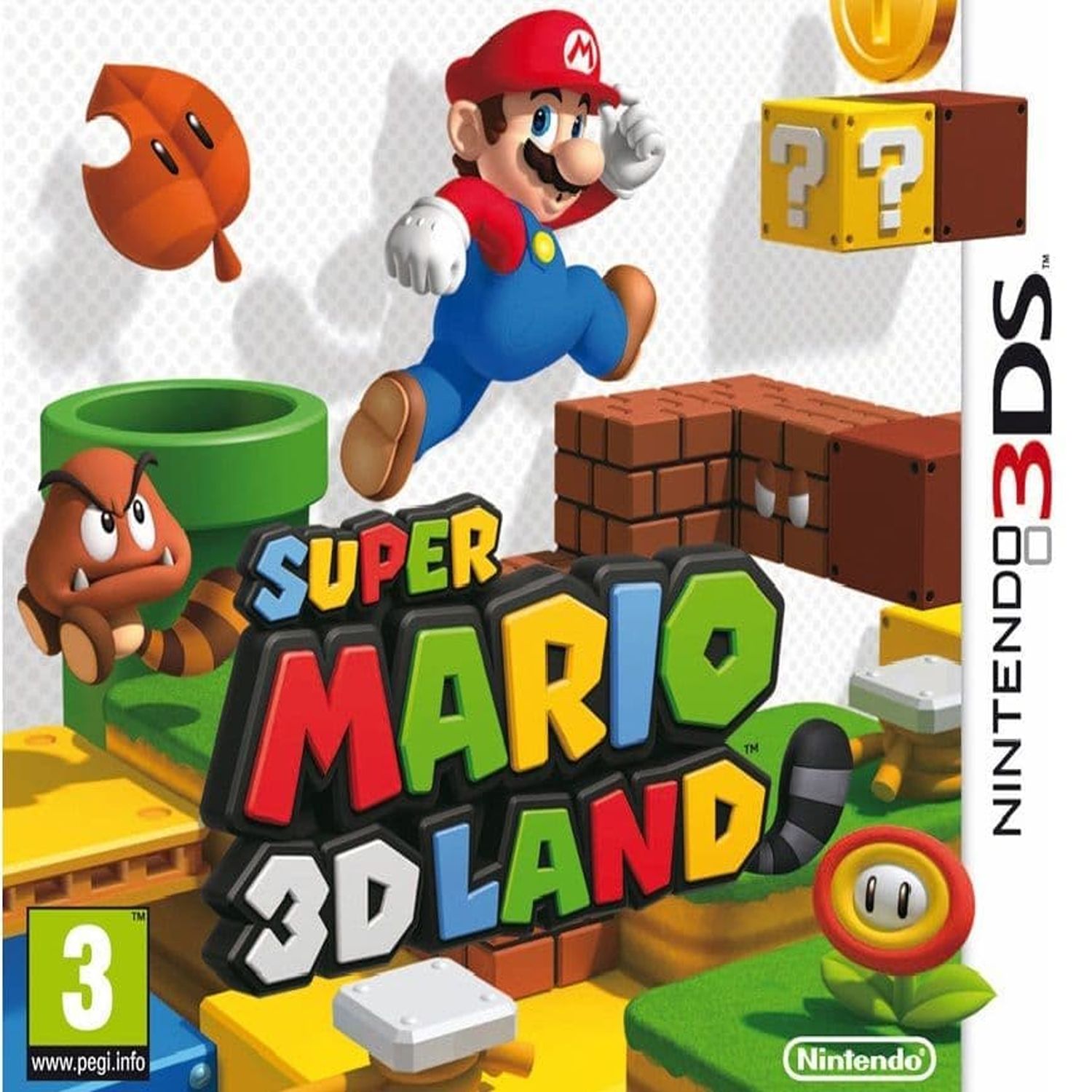 Super Mario 3D Land ENG Видеоигра на картридже Nintendo 3DS / 2DS. Товар уцененный