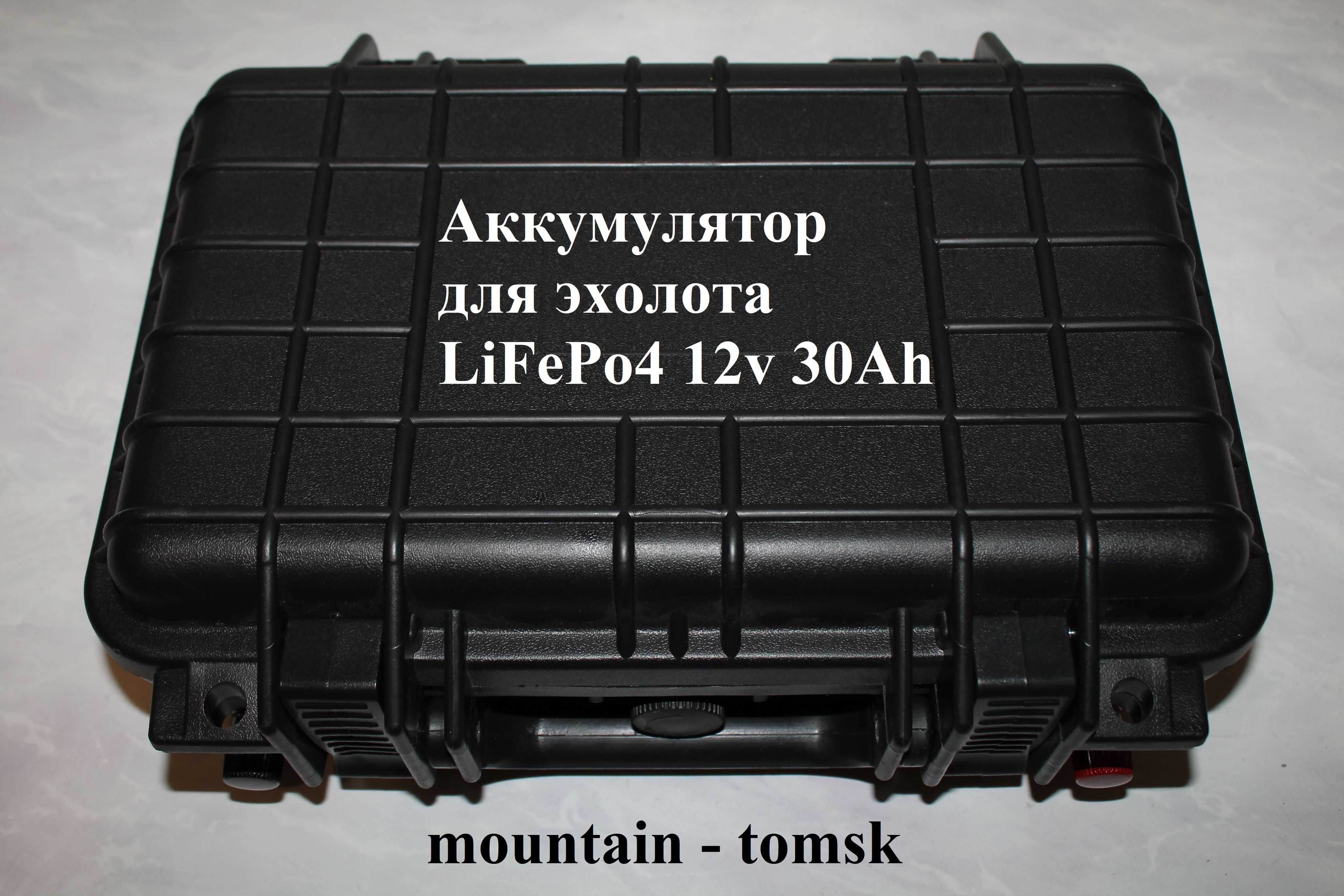 АккумулятордляэхолотаLiFePo412v30Ah