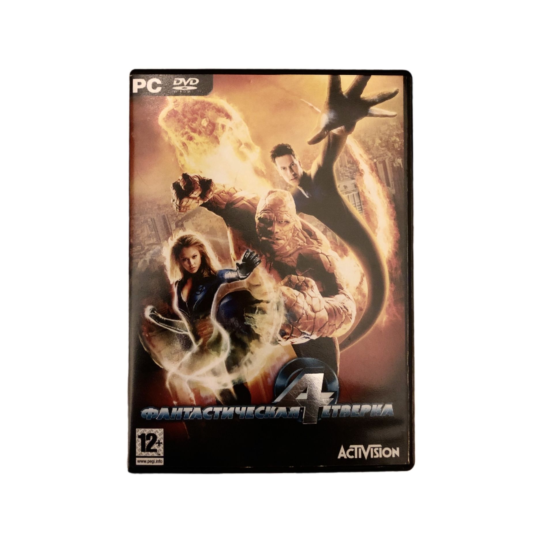 Игра Игра PC DVD Фантастическая Черверка (Action-adventure, Beat em up, 2005, Activision) (PC, Windows, Оригинальный)