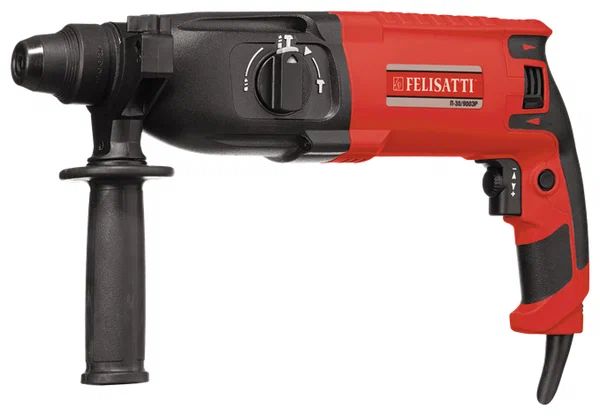 Перфоратор Felisatti П-30/900ЭР SDS plus (кейс), 900 Вт