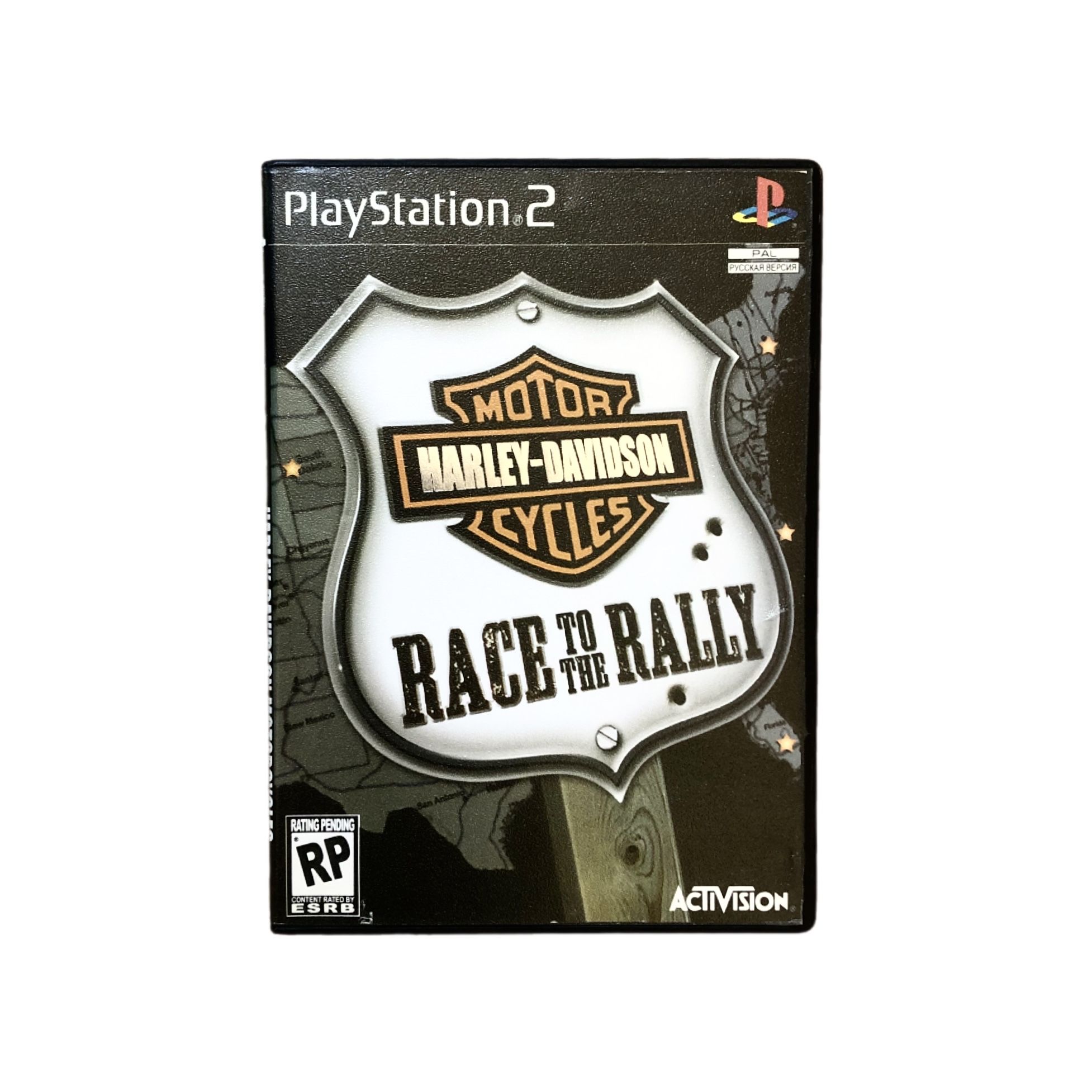 Игра Игра PS 2 Harley-Davidson: Race to the Rally - (Гонки, Симулятор, Activision, 2006) (PlayStation 2, Русская версия)