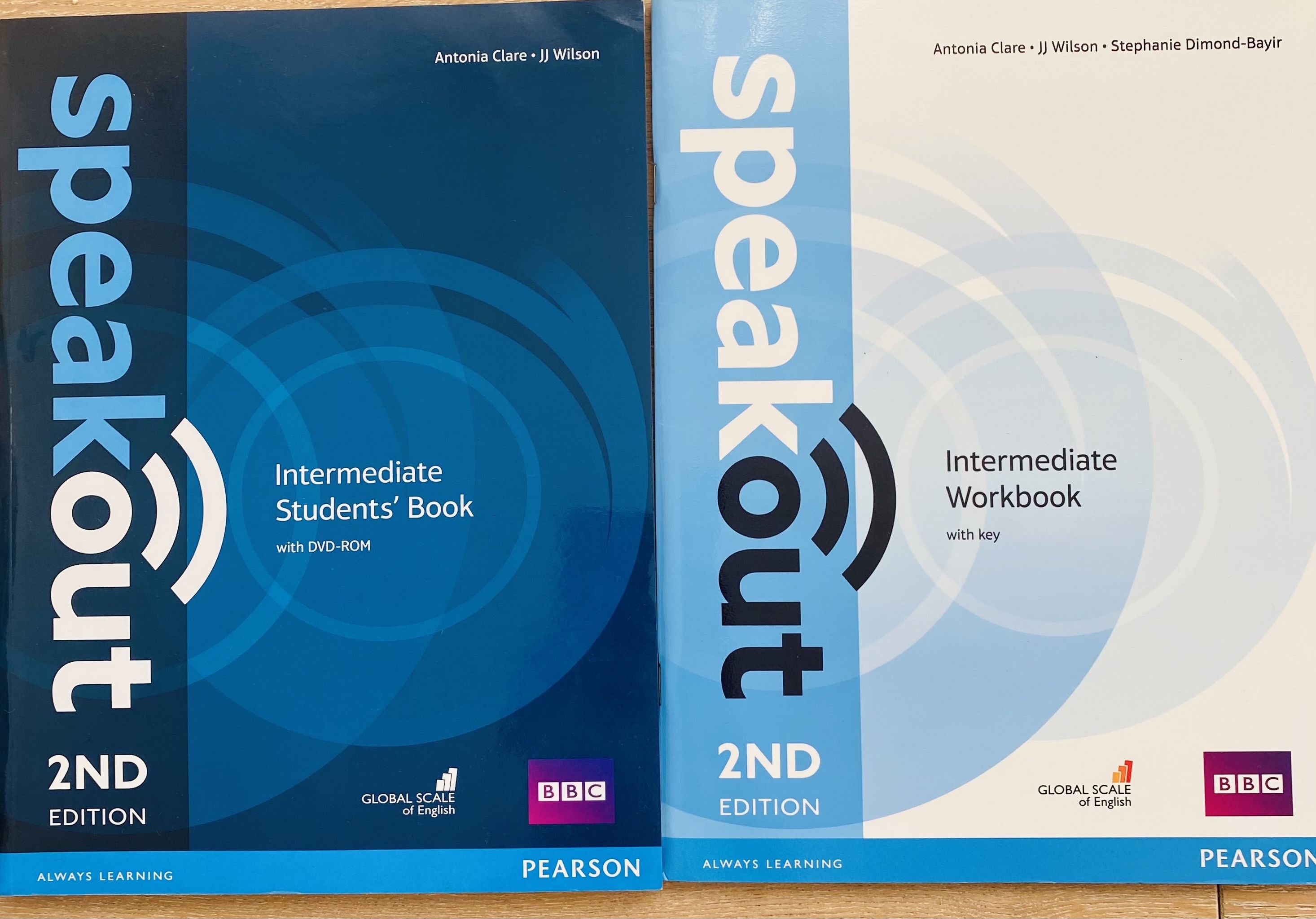 Speakout Intermediate (2-е издание) комплект Учебник + Рабочая тетрадь + 2 DVD Клэр Антониа