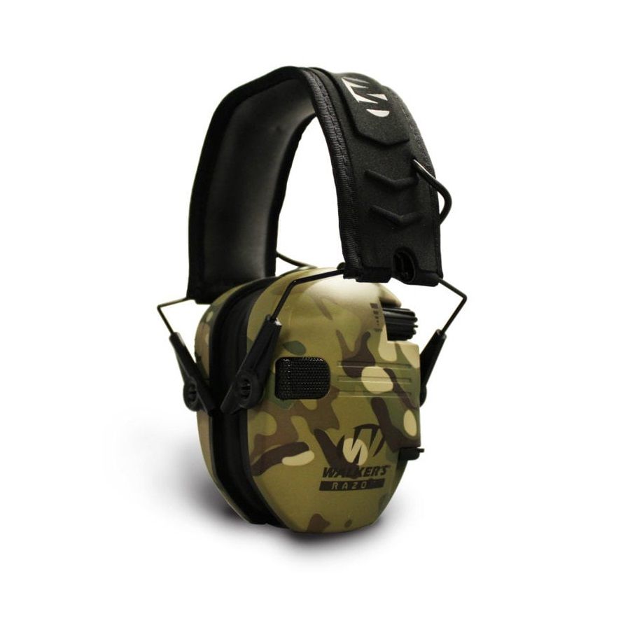 Наушники активные WALKER'S RAZOR Slim, 23db, камуфляж Multicam