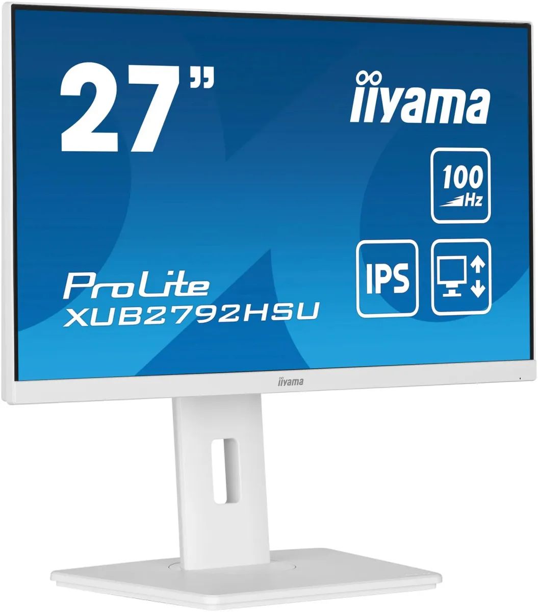 iiyama27"МониторXUB2792HSU-W6,белый