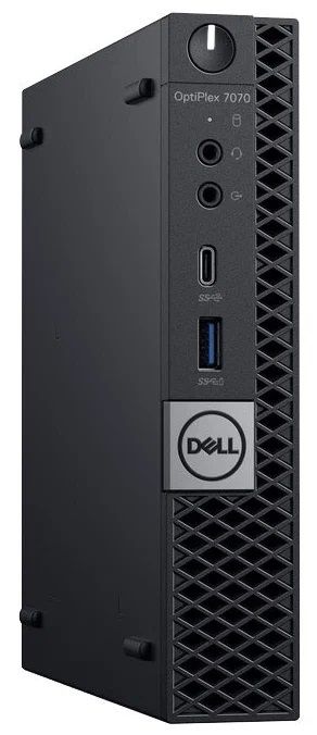 Dell Мини-ПК Dell Optiplex 7070 (Intel Core i5-9500T, RAM 8 ГБ, SSD 256 ГБ, Intel HD Graphics 630, Windows), черный