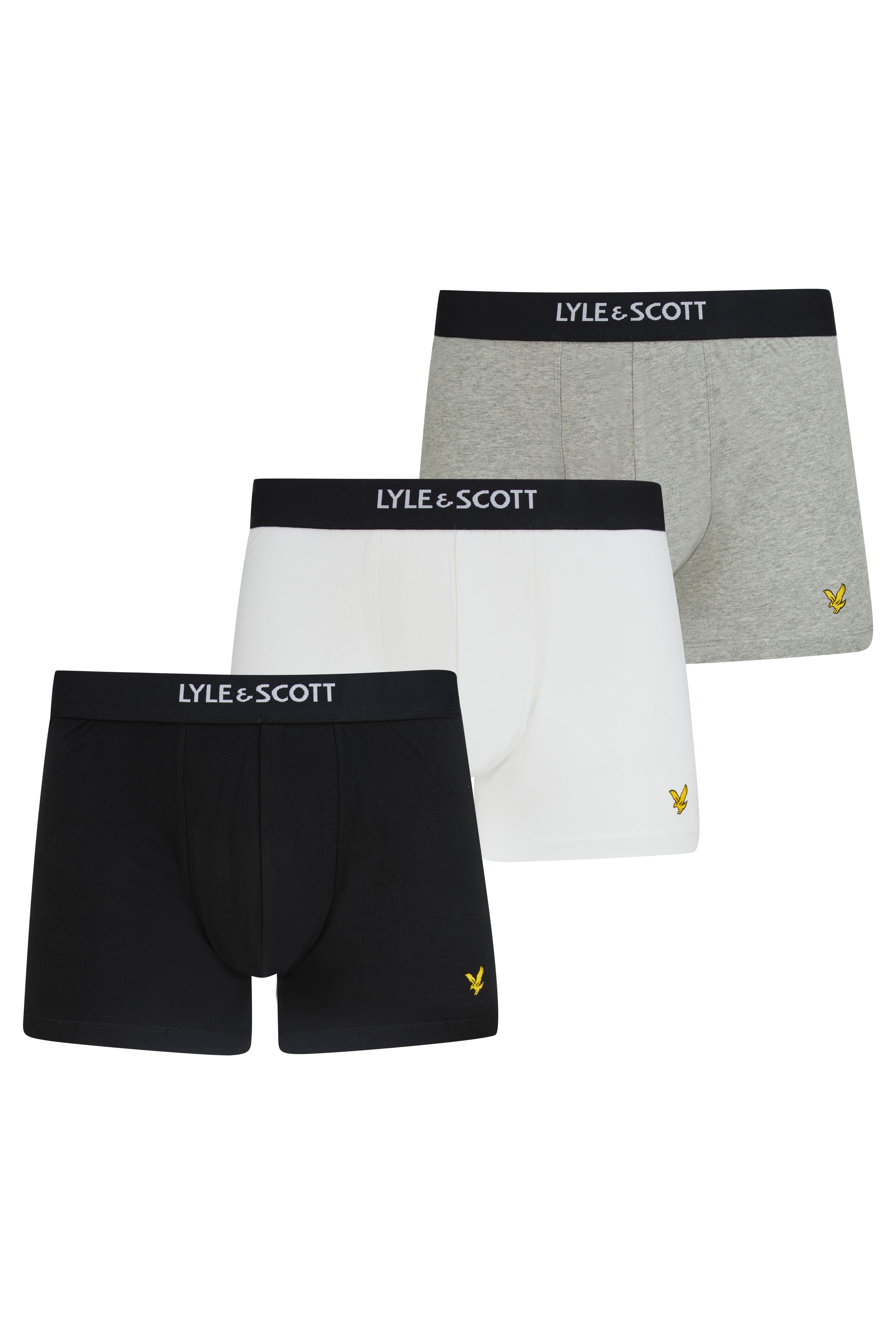 Комплект трусов транки Lyle & Scott, 3 шт купить на OZON по низкой цене (1696468197)