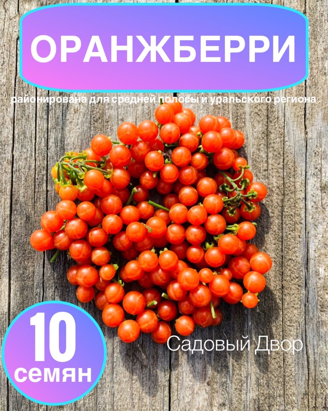 ОранжБерри (Оранжевая Черника), семена 10 шт, + рекомендация по агротехнике