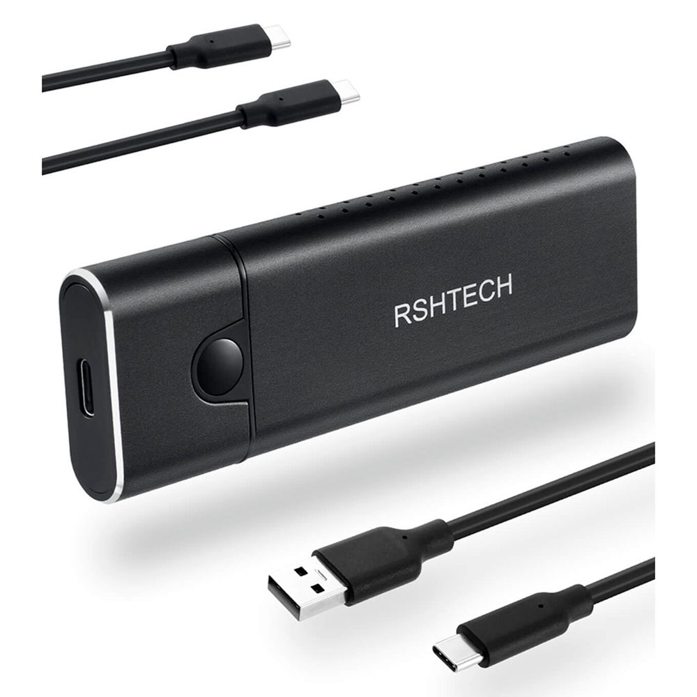 Внешний корпус для твердотельных дисков RSHTECH USB 3.2 Gen2/Type-C для M.2 NGFF, M.2 NVMe RSH-329