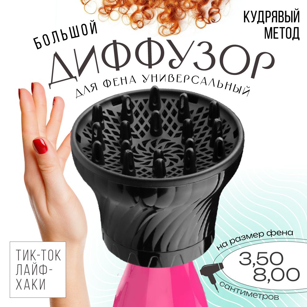 Диффузор для фена универсальный купить на OZON по низкой цене (1659095294)