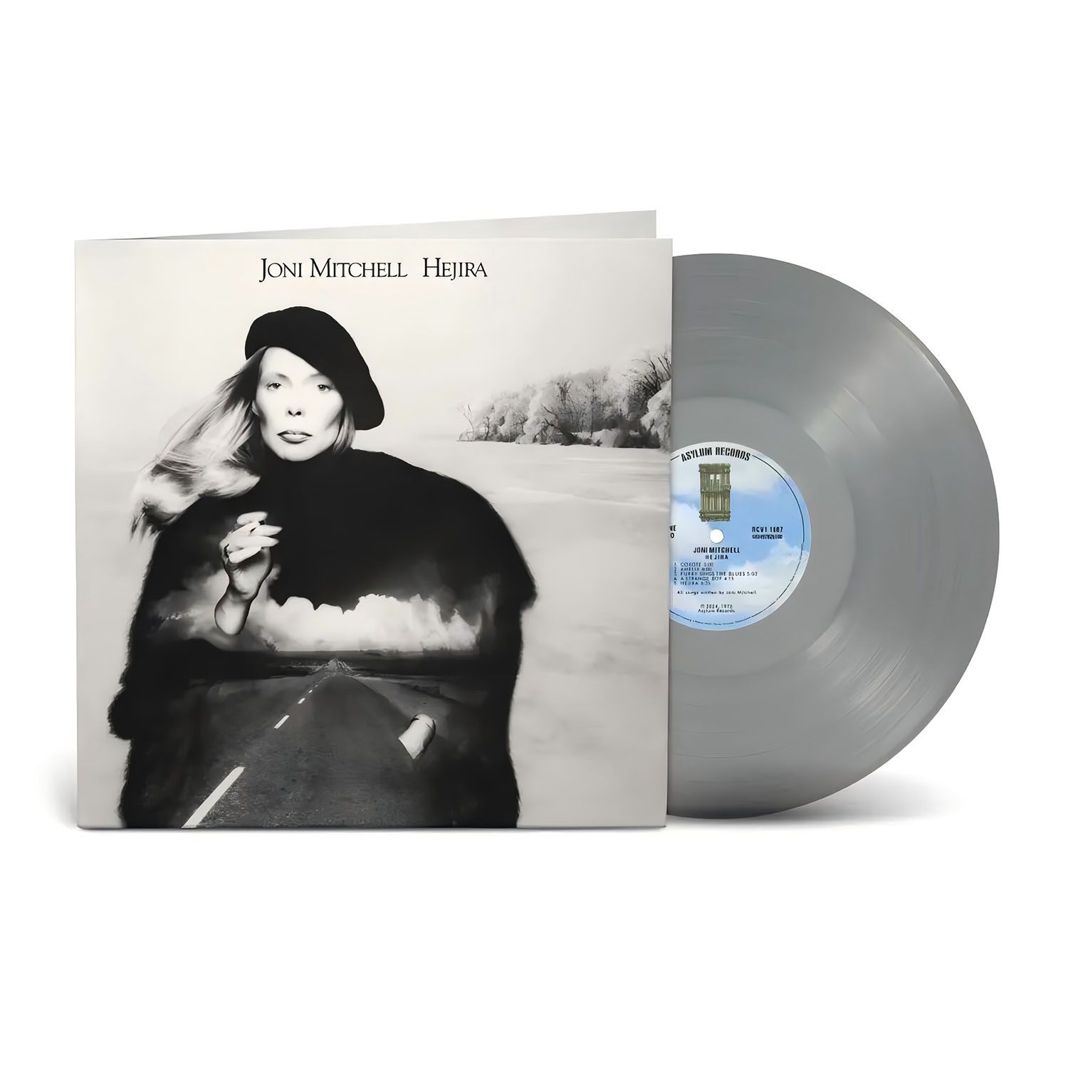 Виниловая пластинка Joni Mitchell - Hejira Vinyl, LP, Album, Reissue, Stereo, Silver