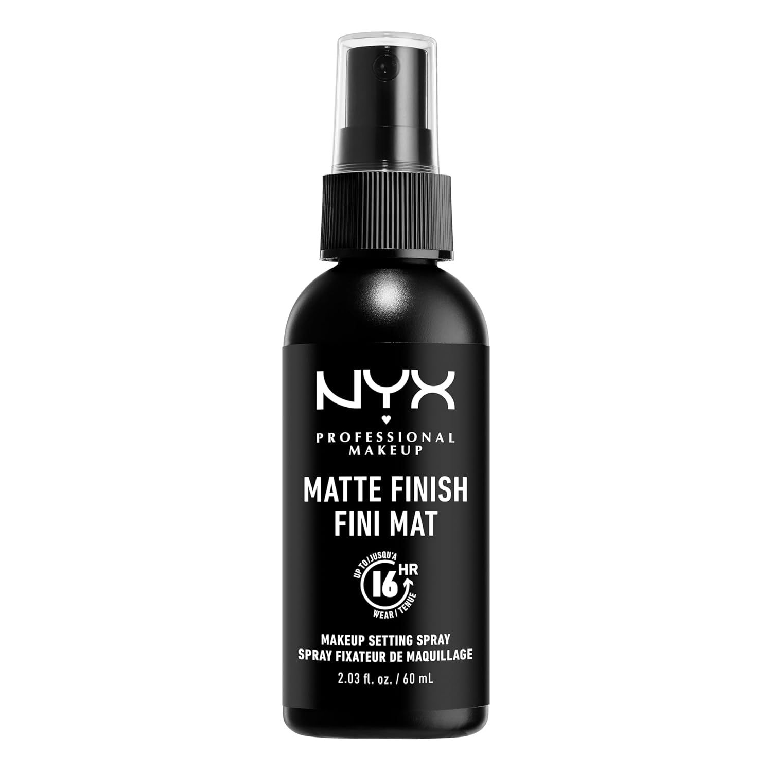 NYX Professional Makeup setting spray - матовый финиш, стойкая веганская формула, 60 мл