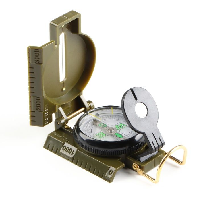 Компас КНР тактический, корпус пластик