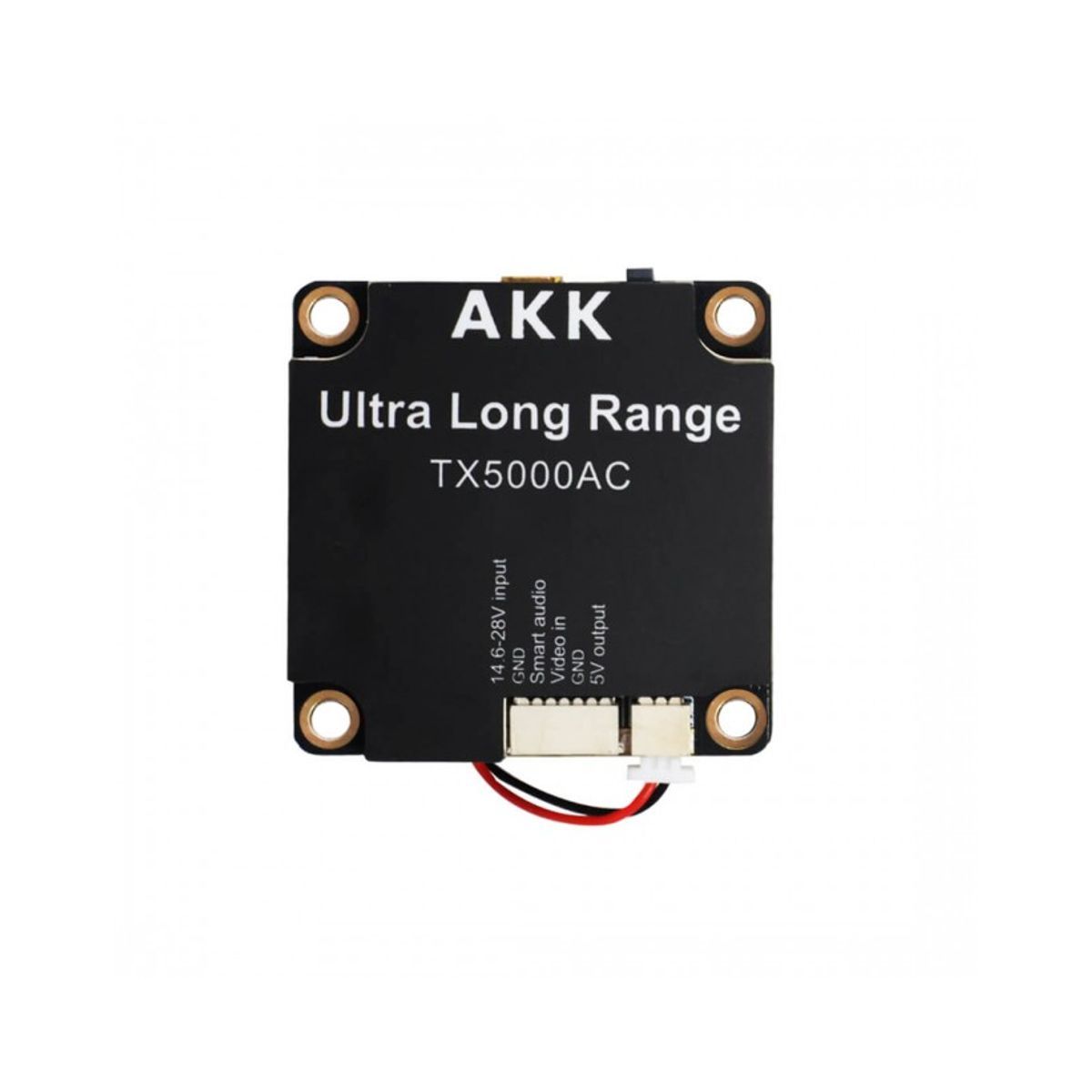 Видеопередатчик AKK-Ultra-Long-Range-TX5000AC (сверхширокий диапазон 96CH, 5W, 4.9G-6G)