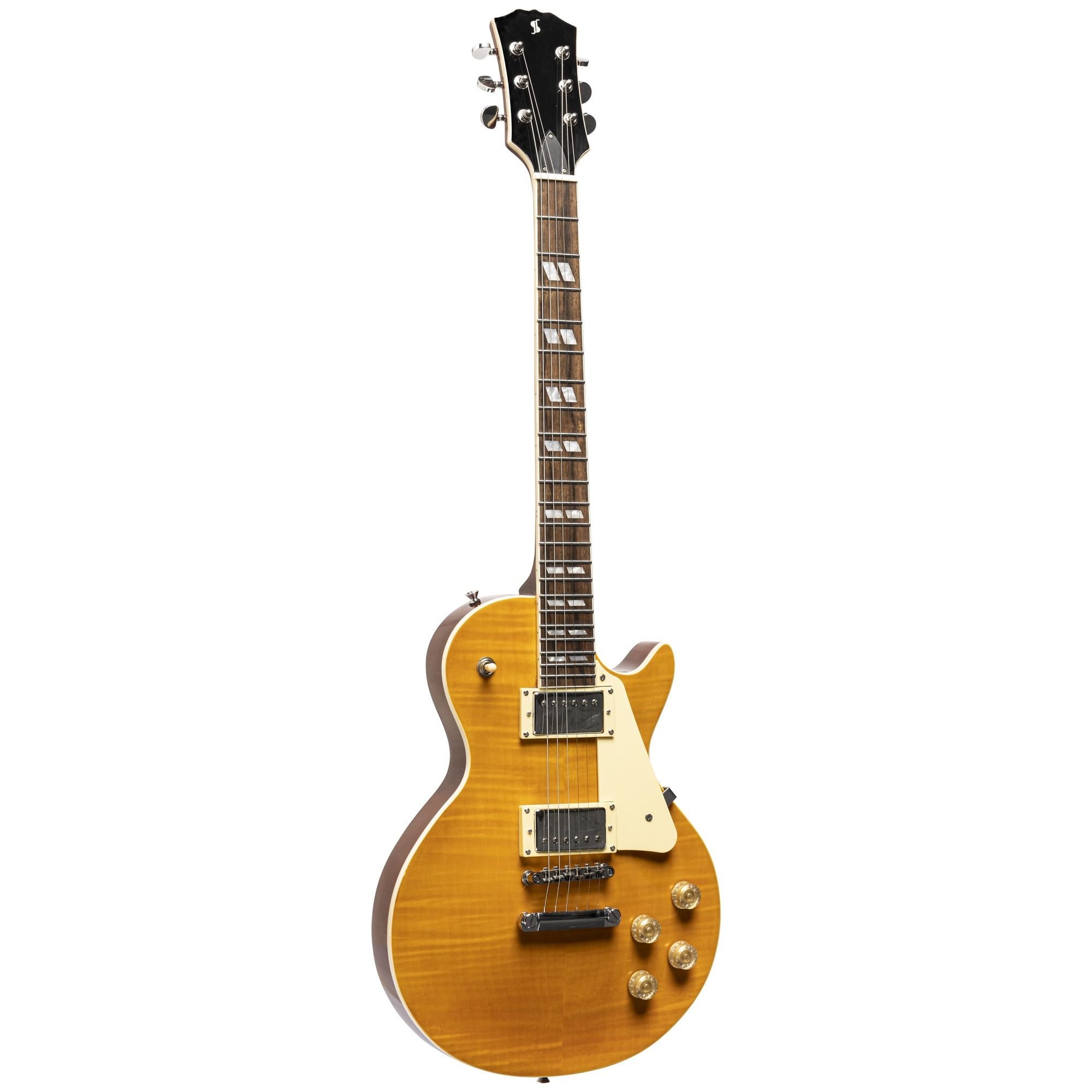 Электрогитара Les Paul STAGG SEL-DLX HONEY