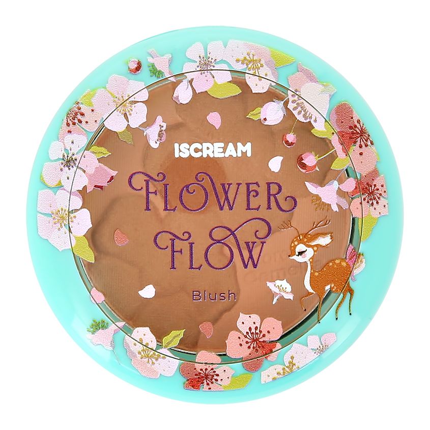 Румяна для лица ISCREAM FLOWER FLOW тон 01