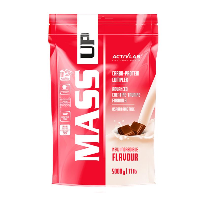 Гейнер для набора массы Activlab MASS UP, 5000г, вкус: шоколад