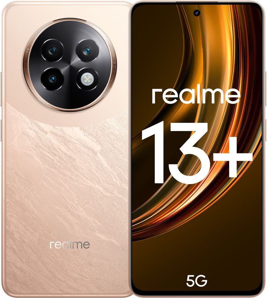 realmeСмартфонrealme13+Ростест(EAC)8/256ГБ,бронза..Уцененныйтовар