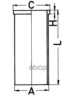 Гильза D87.00 Std KOLBENSCHMIDT арт. 89193190