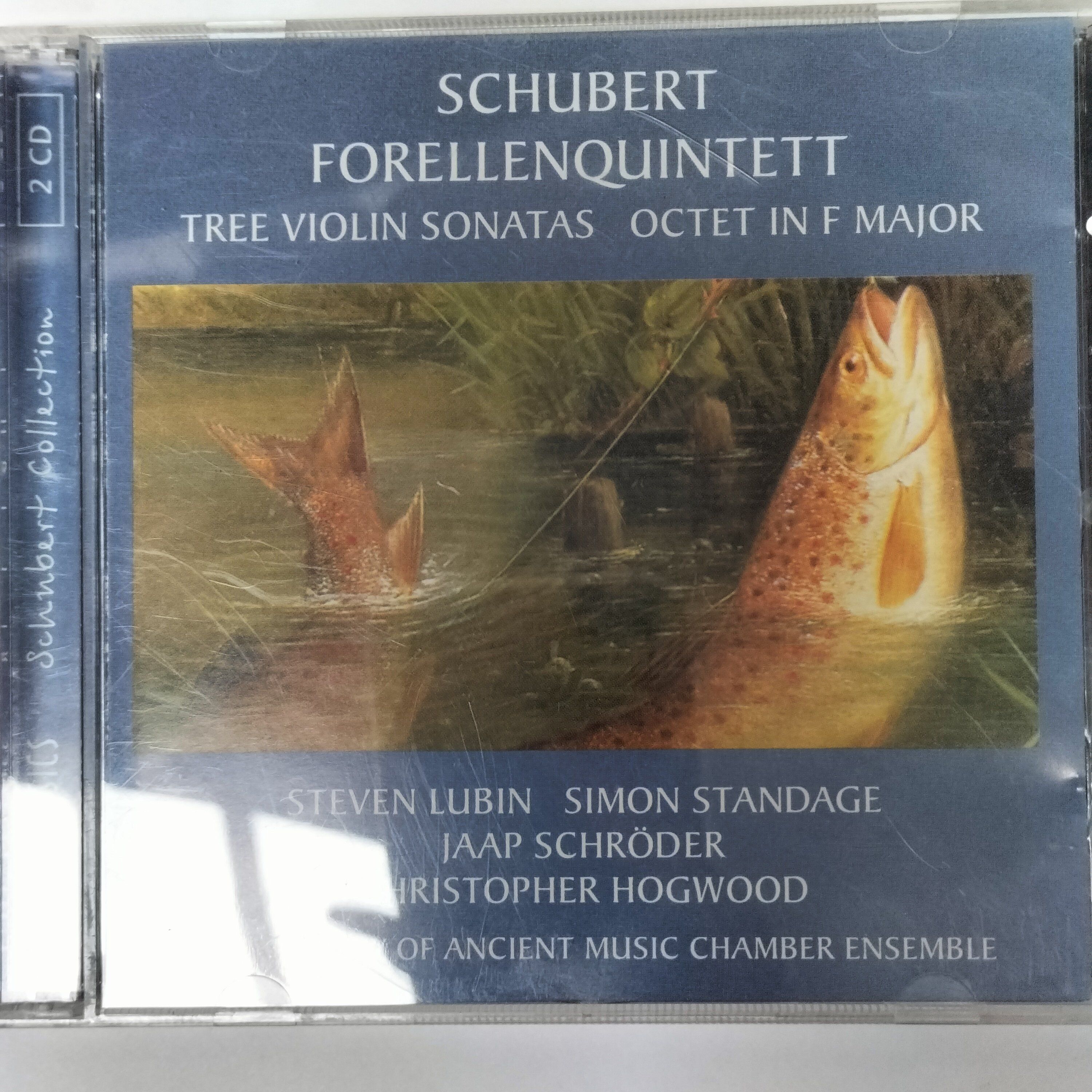 Franz Schubert - Forellenquintett. Tree Violin Sonatas. (2D-Аудио, Russia 1988, Unofficial Release)