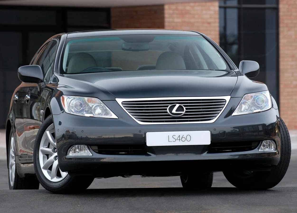 Стекло для фары Lexus LS460 4 2006-2009 г.в. левое и правое (Комплект из 2 шт)