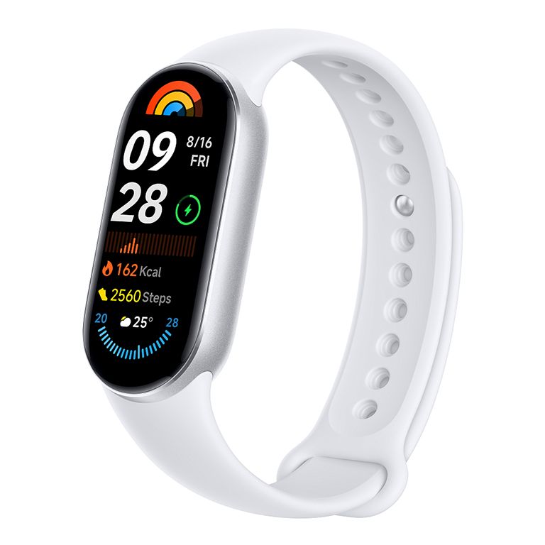 Умный фитнес-браслет Xiaomi Mi Band 9 (Международная Версия / Русский язык) BHR8340GL Серебристый