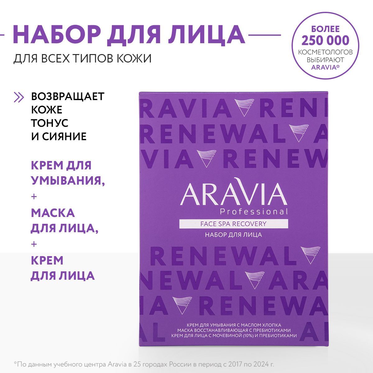 ARAVIA Professional Набор для ухода за кожей лица Face Spa Recovery