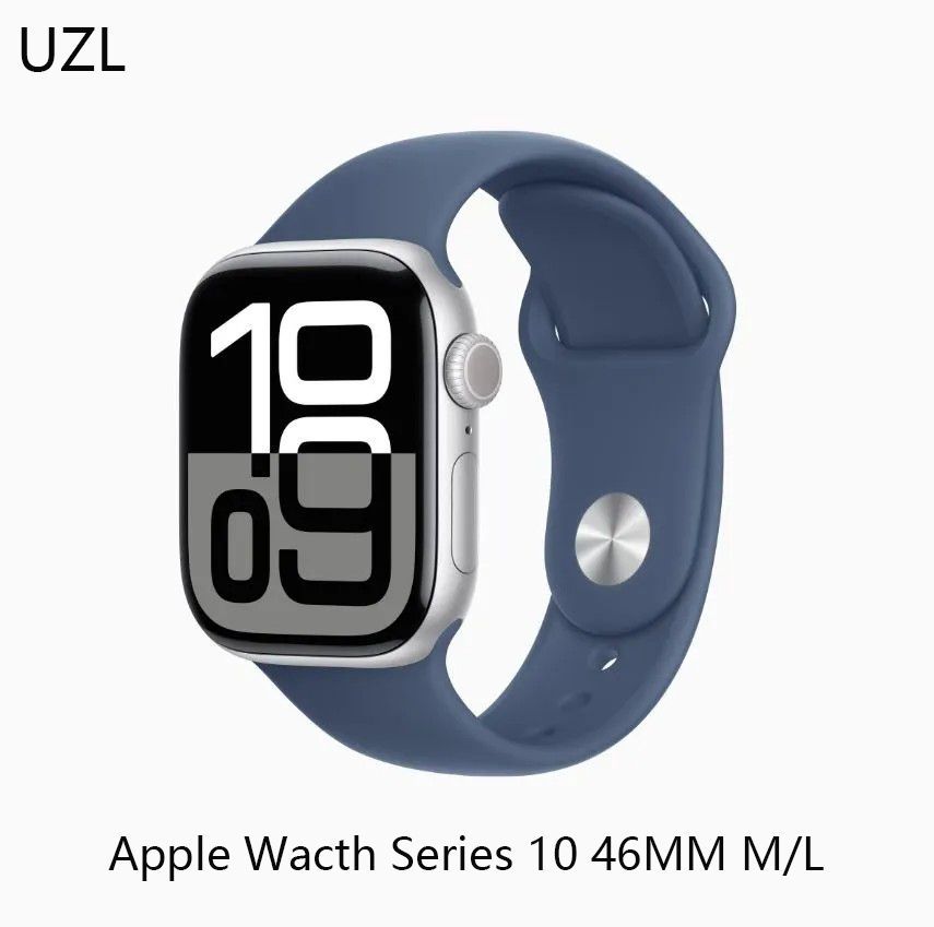 AppleУмныечасыAppleWacthSeries1046MMM/Lsilver,46mm,AppleWacthSeries1046MMM/LsilverВерсияGPS