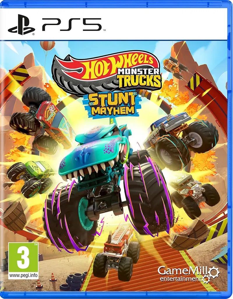 Игра Hоt Whееls Monster Trucks: Stunt Mayhem (PlayStation 5, Английская версия)