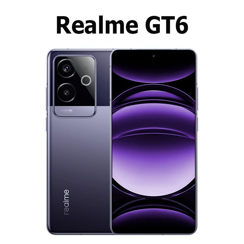 realmeСмартфонRealmeGT6CN16/512ГБ,фиолетовый