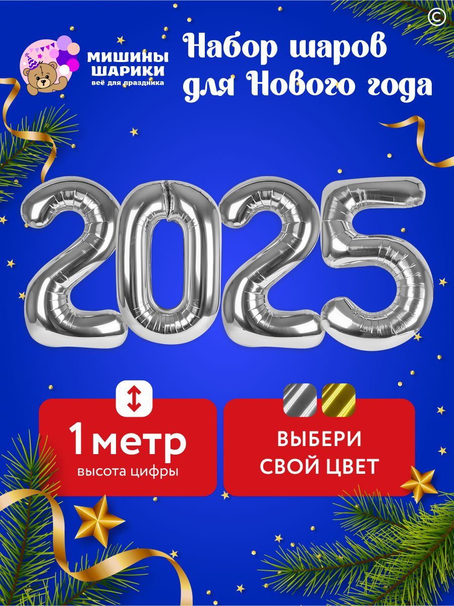 Шарывоздушныецифры2025