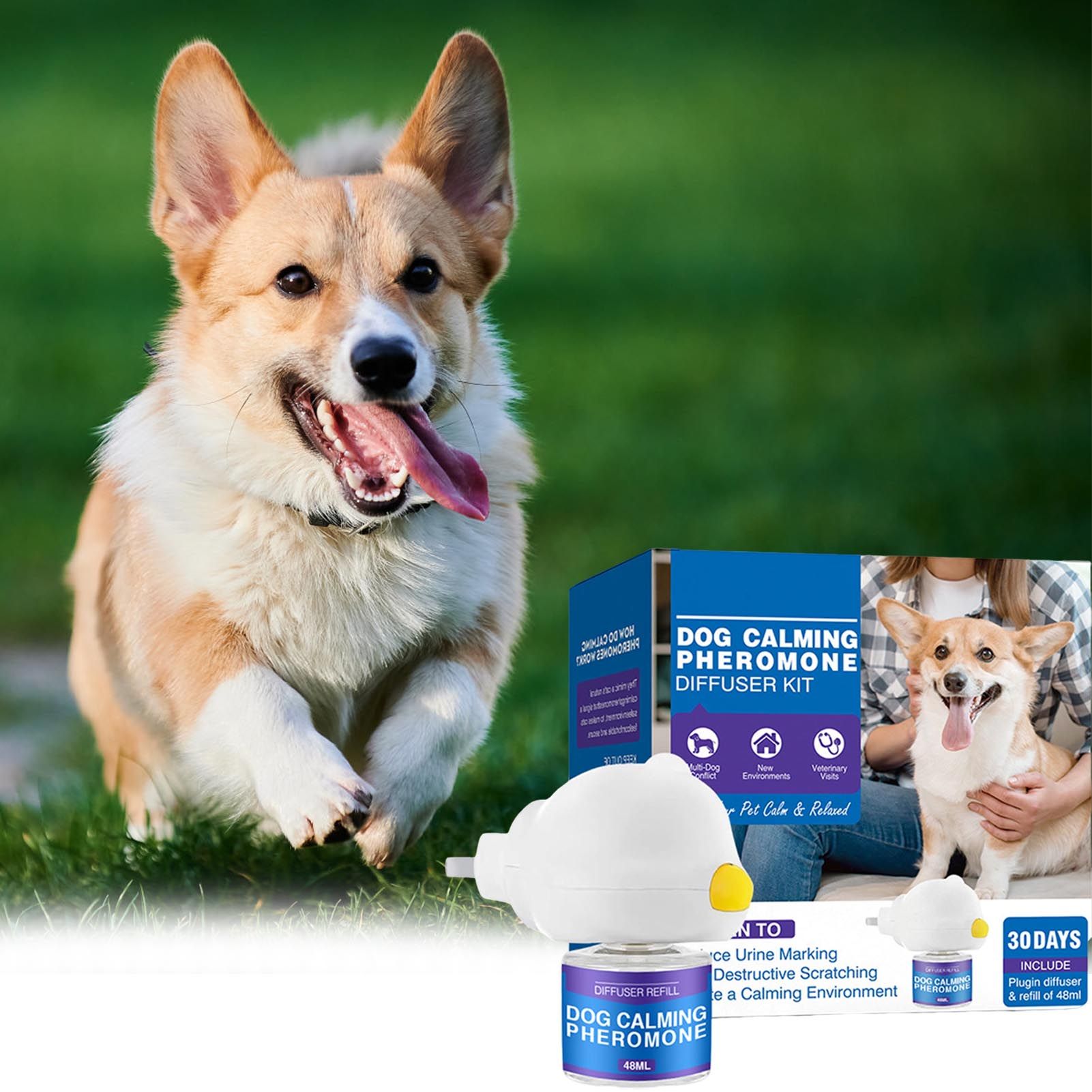 Успокаивающий диффузор с кошачьими феромонами