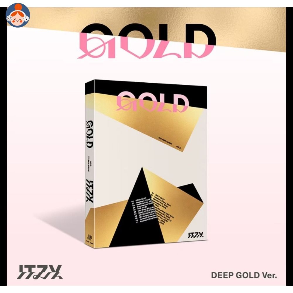 Альбомы ITZY - GOLD (STANDARD Ver.)-DEEP