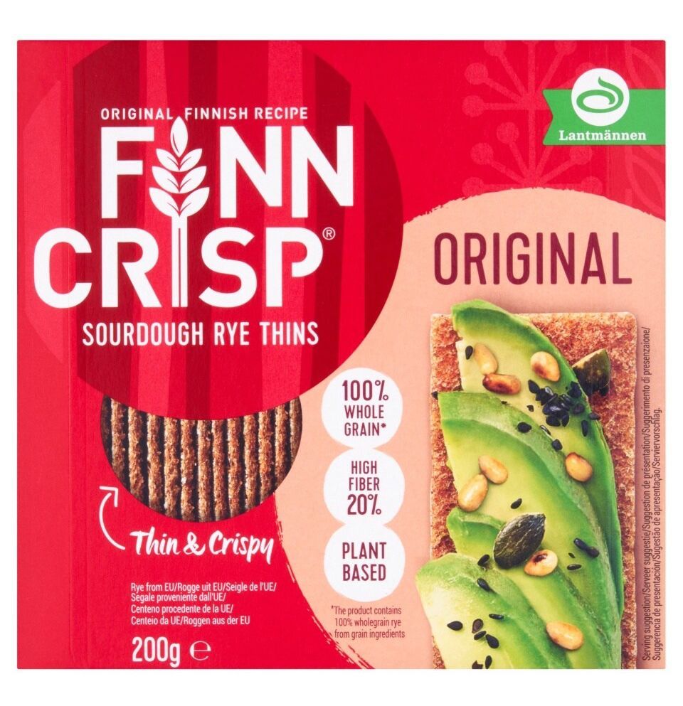 Сухарики ржаные Finn Crisp Original, 200 г.