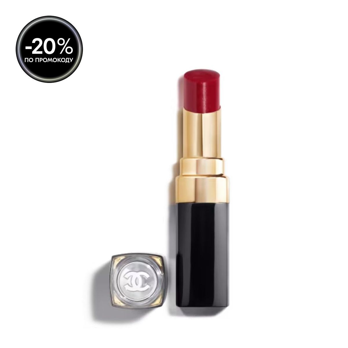 Chanel Увлажняющая помада-блеск для губ Rouge Coco Flash, 92 Amour, 3 г