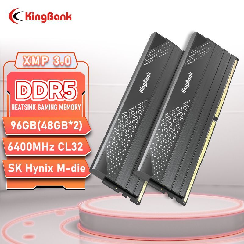 KingBankОперативнаяпамятьDDR56400мгц96ГБ(48ГБx2)