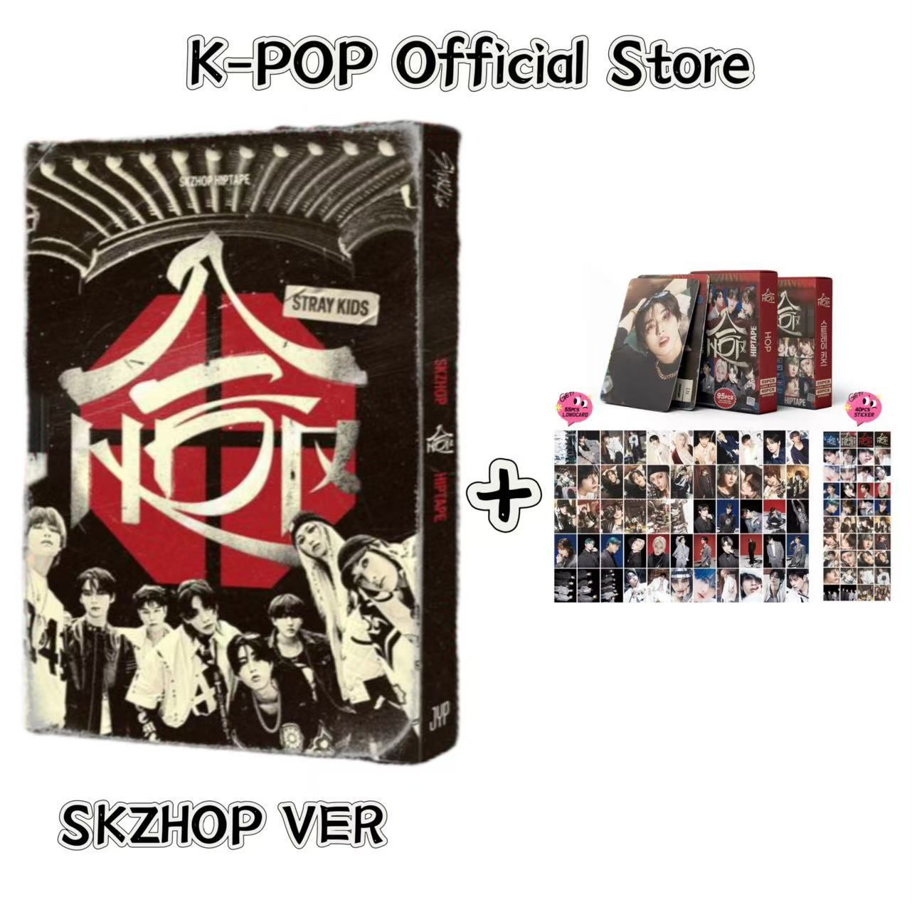 АльбомыStrayKids-SKZHOPHIPTAPE(HOP)(Подарокнапредзаказ+коробкакарточек)K-POPOfficialStore