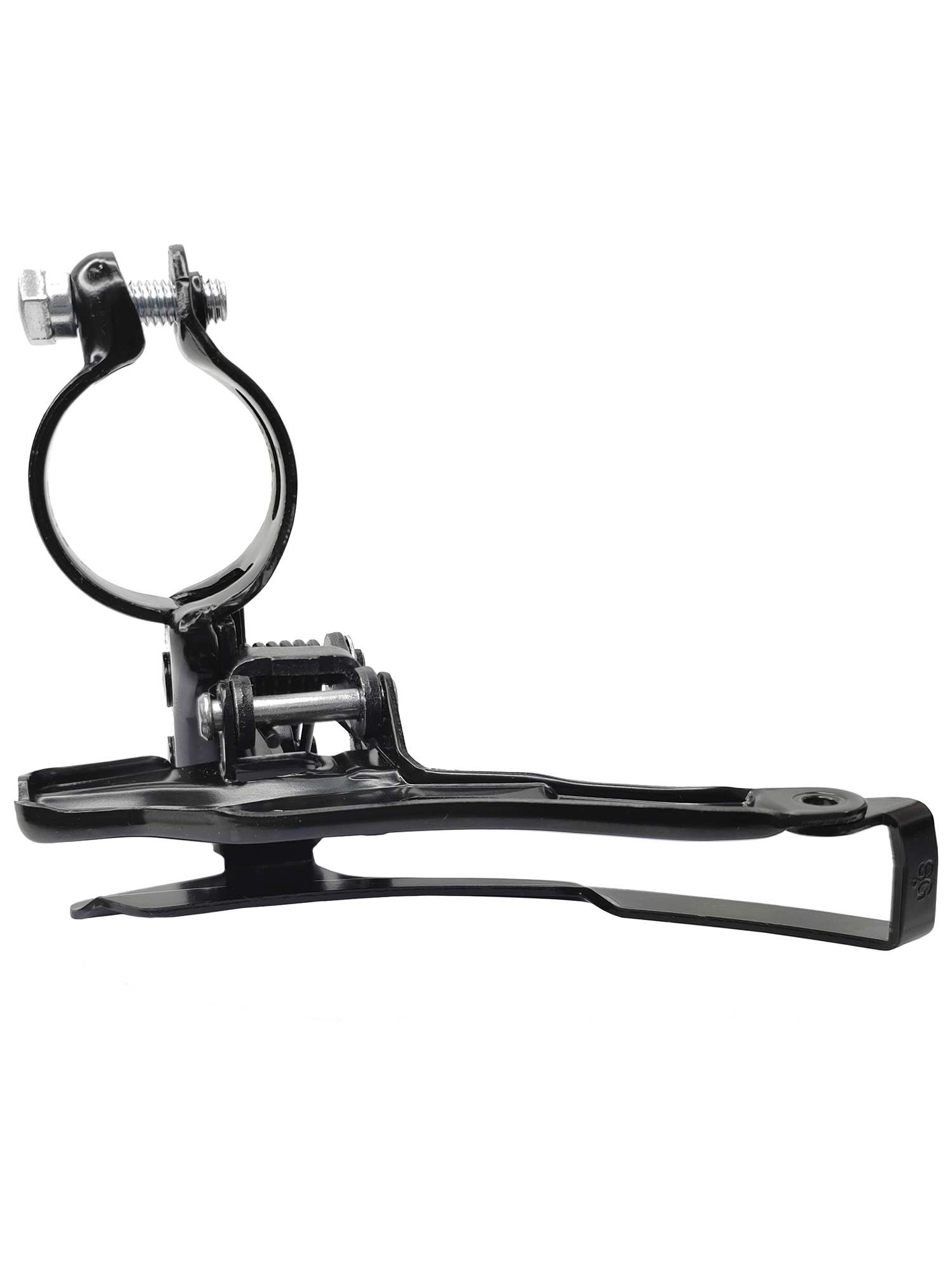 Shimano Переключатель скоростей для велосипеда передний FD-TZ500, верхняя тяга, хомут 31.8 мм, макс звезда 42Т, черный — Товары для велоспорта — фото 5